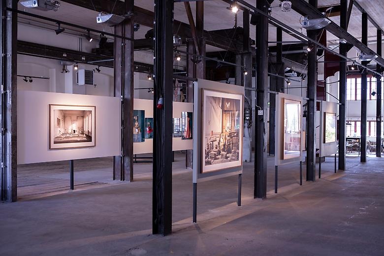 Utställning i Meken. En konsthall, kulturhus och mötesplats. Foto: U Hellman